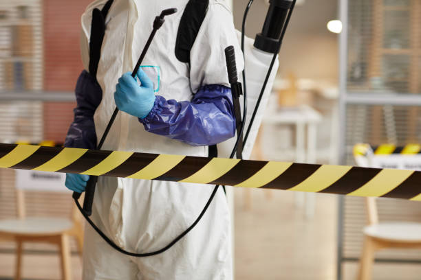 Professional Biohazard Cleanup technician working in Clayton, OH